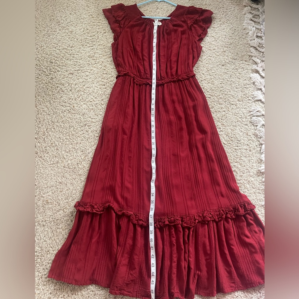 Universal Thread Flutter Sleeve Cottage-Core Dres… - image 6